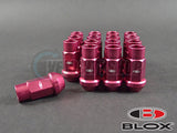 Blox Forge Aluminum Lug Nuts 12 x 1.5mm (16 pcs) Red