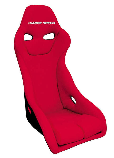 GSF02 - Charge Speed Bucket Racing Seat Genoa-S Type FRP Red