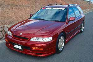 CS224GR - Charge Speed 1994-1997 Honda Accord 4Cyl. CD & CE Front Grill With Headlight Eye Line