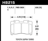 HPS 5.0 Brake Pads HB215B.630