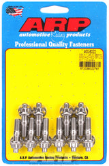 ARP M8 x 1.25 x 38mm Broached 10 Piece Stud Kit