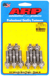 ARP M8 x 1.25 x 45mm Broached 10 Piece Stud Kit