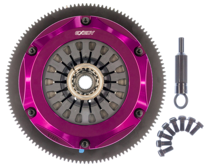 Exedy 2004-2014 Subaru Impreza WRX STI H4 Hyper Triple Cerametallic Clutch Rigid Disc Pull Type | FM023SB