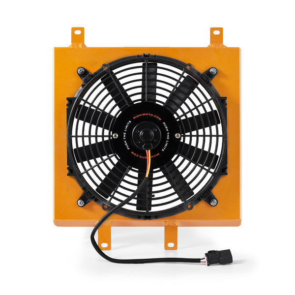 Mishimoto Gold Aluminum Fan Shroud Kit – 1992–2000 Honda Civic / 1993–1997 Del Sol