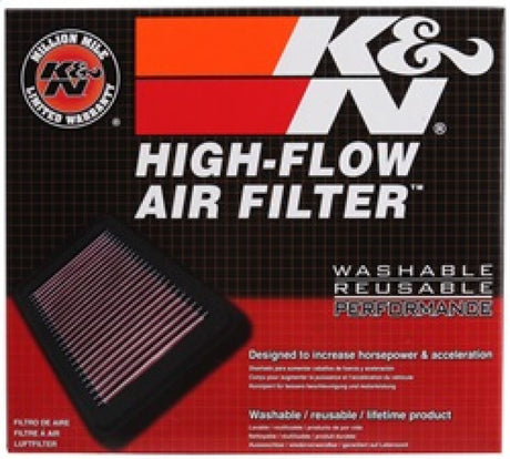 Washable high-flow K&N air filter part 33-2443 for Lexus RX350 NX and ES