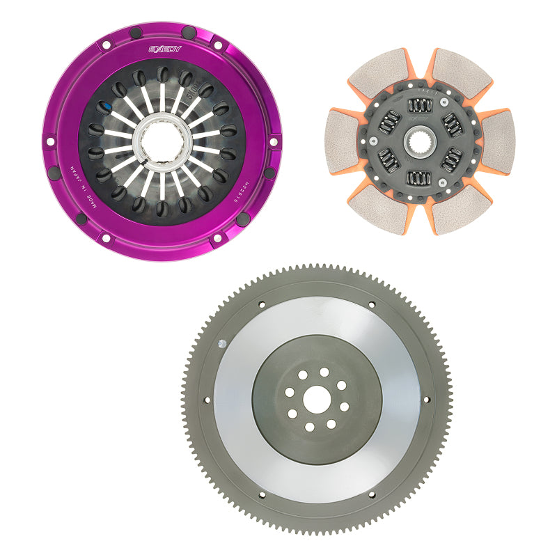 Exedy 2004-2014 Subaru Impreza WRX STI H4 Hyper Single Clutch Sprung Center Disc Pull Type | FH02SD1