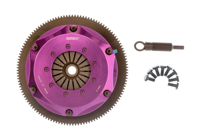 Exedy 2006-2006 Saab 9-2X Aero H4 Hyper Twin Cerametallic Clutch Sprung Center Disc Push Type Cover | FM032SD