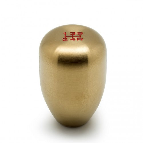 Blox BILLET SHIFT KNOB TYPE-R STYLE 5-SPEED "Original" 5-Speed Billet Shift Knob, Bronze 12x1.25mm