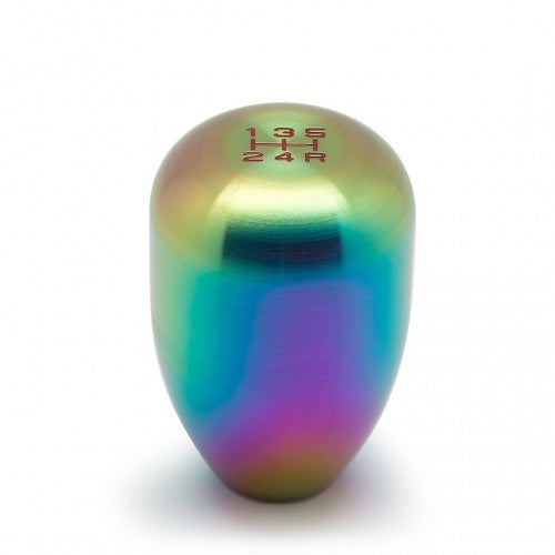 Blox BILLET SHIFT KNOB TYPE-R STYLE 5-SPEED "Original" 5-Speed Billet Shift Knob, Neo Finish 12x1.25mm