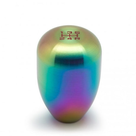 Blox BILLET SHIFT KNOB TYPE-R STYLE 6-SPEED "Original" 6-Speed Billet Shift Knob, Neo Finish 10x1.25mm