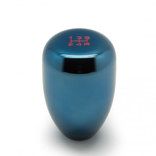 Blox BILLET SHIFT KNOB LIMIITED SERIES TYPE-R STYLE 5-SPEED "Limited Series" 5-Speed Billet Shift Knob, Electric Blue 10x1.25mm