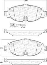 StopTech Street Brake Pads - Front