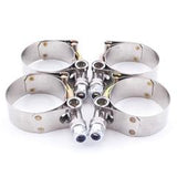 HYB-TBC-00-12 | Hybrid Racing T-bolt Radiator Hose Clamp Kit (Universal)