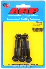 ARP M6 x 1.00 x 40 Black Oxide Hex Bolts (5/pkg)