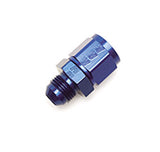 660030 | BLUE ANODIZED -10 TUBE COUPLING NUT W/ FLARED REDUCER TO -8 AN MALE