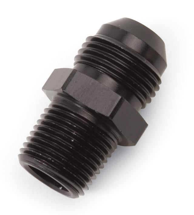 660443 | ADAPTER, #6 FLARE X 1/4" NPT - BLACK