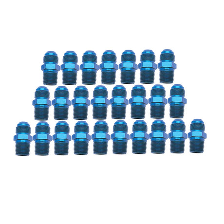 660488 | FITTING, -8AN MALE FLARE X 3/8 NPT MALE STRAIGHT, 25 PIECE BULK PACKAGE