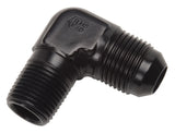660883 | ELBOW, 90-DEG X #10 FLARE X 1/2" NPT - BLACK