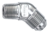 660932 | STAINLESS 45 DEG FLARE, 1/8 PIPE TO -3