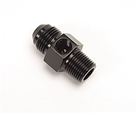 670083 | FLARE #8 X 3/8 NPT W/ 1/8 FEMALE NPT - BLACK