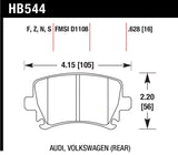 Hawk HPS Rear Brake Pads | HB544F.628