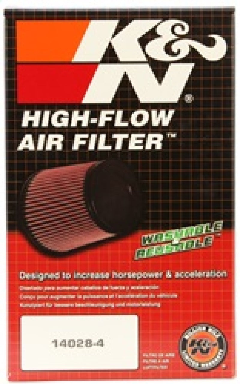 K&N Universal 4 Inch ID Air Filter RU-2510
