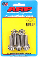 ARP M10 x 1.25 x 30 12pt SS Bolts (5/pkg)