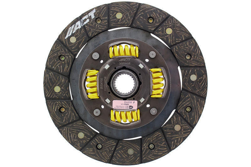 ACT 3000105 B Series Perf Street Sprung Disc