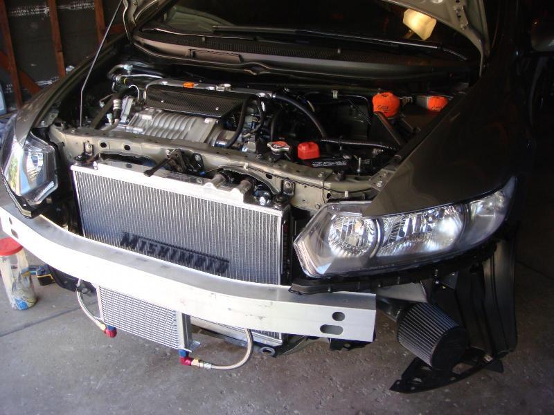 8th Gen Civic Si Aluminum Radiator