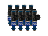 IS153-1200H | Fuel Injector Clinic Injector Set (High-Z) 1200cc (130 lbs/hr at OE 58 PSI fuel pressure) for Dodge Hemi SRT-8, 5.7 and Hellcat