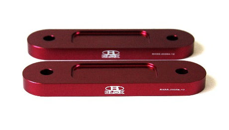 Blox BUMP STEER KIT S2000 12MM S2000 Front Bump Steer Kit, 12mm - Red Honda S2000, All