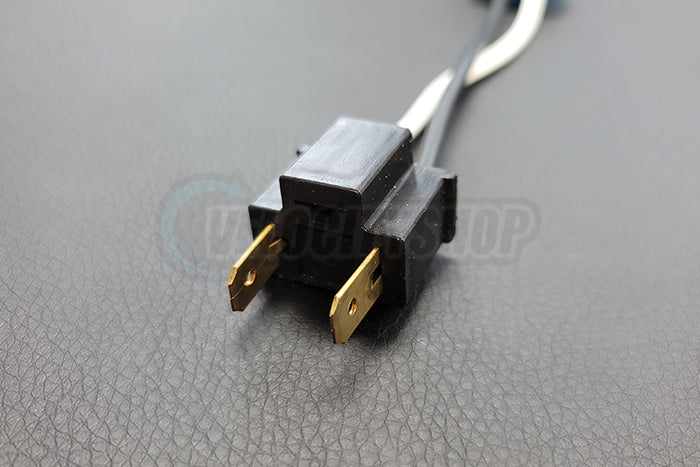 Headlight Fog Light Conversion Harness Ceramic 9006 Female to H7 Male Plug (2 pcs)