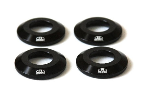 Blox RIGID COLLAR DIFFERENTIAL BILLET S2000 Differential Collar Kit, Black Honda S2000, All