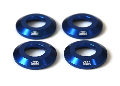 Blox RIGID COLLAR DIFFERENTIAL BILLET S2000 Differential Collar Kit, Blue Honda S2000, All