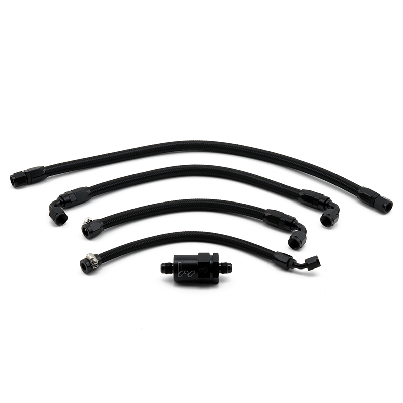 Hybrid Racing K-Series Swap Tucked Fuel Line Kit (92-00 Civic | 94-01 Integra)