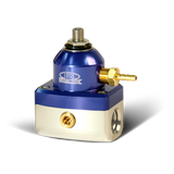 Blox FUEL PRESSURE REGULATOR ADJUSTABLE 2-PORT FPR Competition 2-Port FPR / Universal Design Blue/Silver