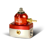 Blox FUEL PRESSURE REGULATOR ADJUSTABLE 3-PORT FPR Competition 3-Port FPR / Universal Design Red/Silver