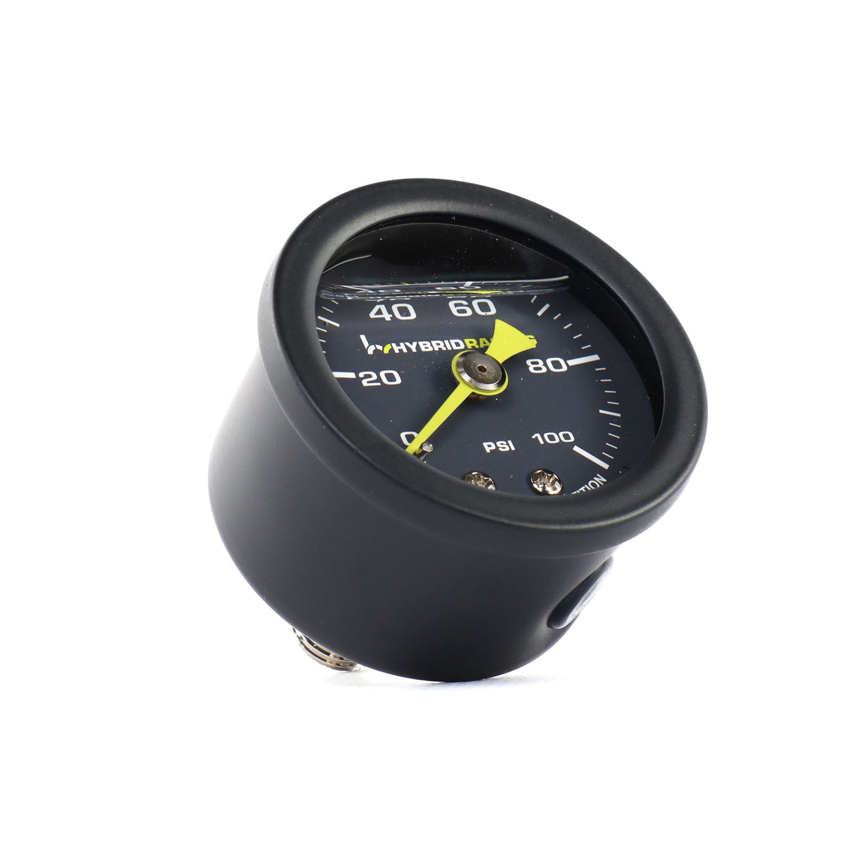 Hybrid Racing Liquid Filled Fuel Pressure Gauge V2 (Universal) HYB-FPG-01-03