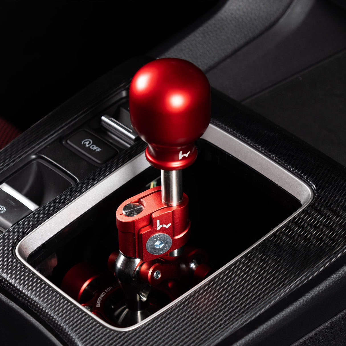 Hybrid Racing Short Shifter 22-up Civic Si Sport 1.5T | 22-24 Civic Type-R FL5 | 23+ Integra Type S and A Spec Red