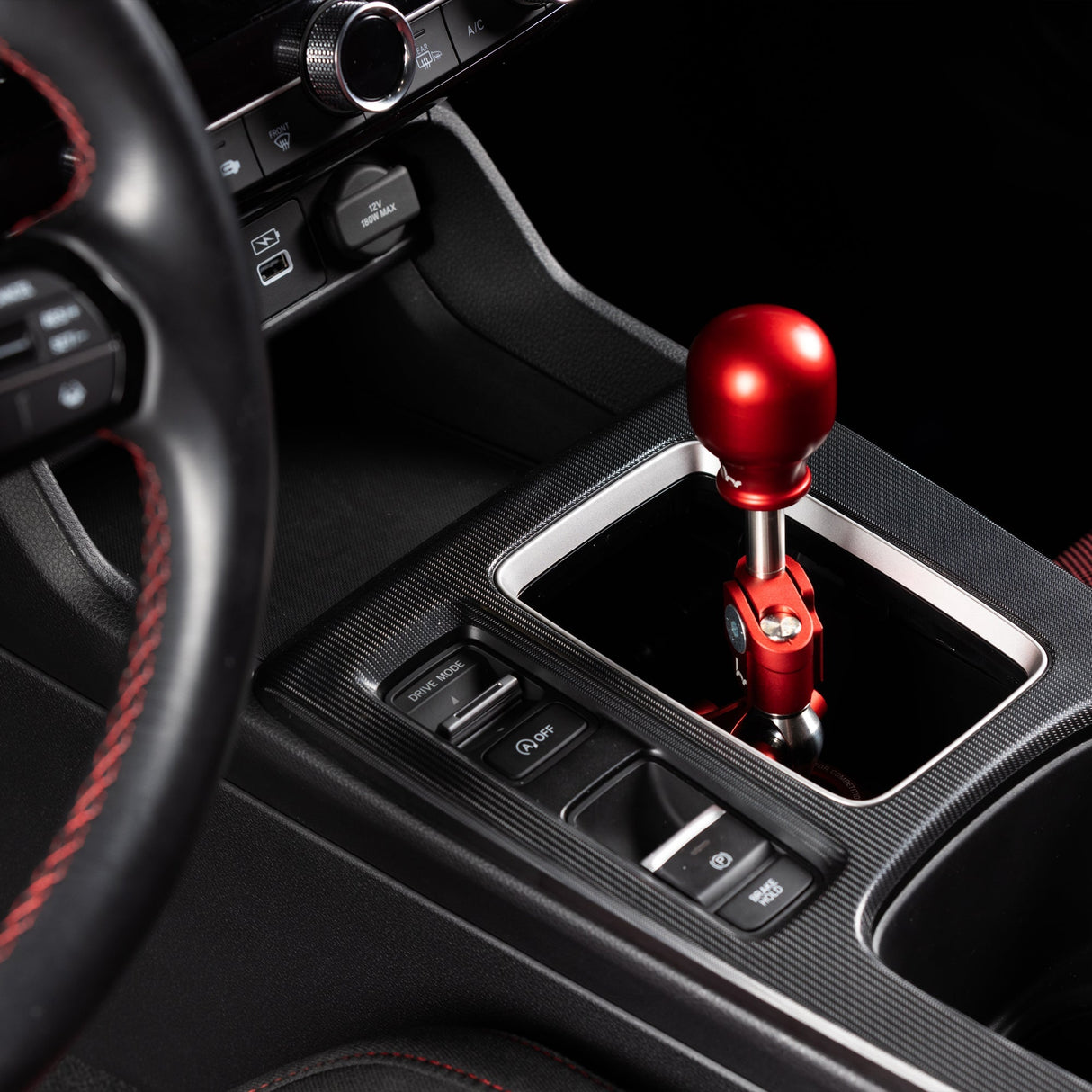 Hybrid Racing Short Shifter 22-up Civic Si Sport 1.5T | 22-24 Civic Type-R FL5 | 23+ Integra Type S and A Spec Red