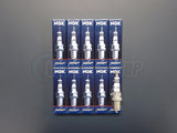 NGK Iridium IX Spark Plugs (10) for 2004-2005 Carrera GT 5.7 | 2 Steps Colder