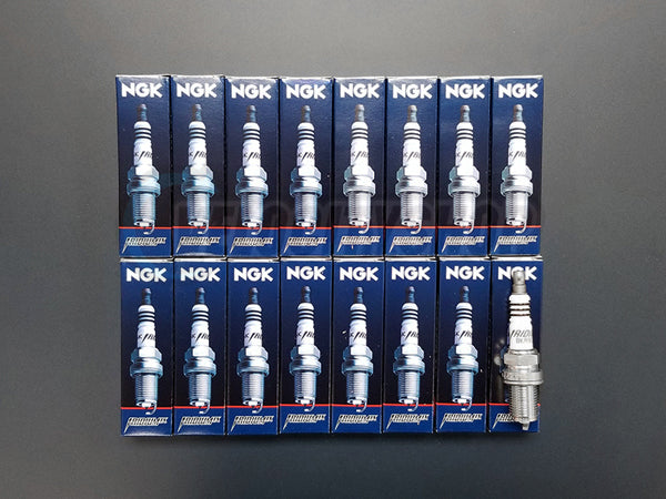 NGK Iridium IX Spark Plugs (16) for 2003-2004 G55 AMG 5.5 | 2 Steps Colder