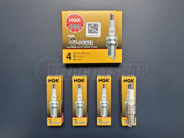 NGK G-Power Platinum Spark Plugs TR6GP (set of 4)