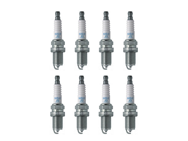 NGK V-Power Spark Plugs (8) for 2004-2017 Savana 3500 4.8 | 1 Step Colder