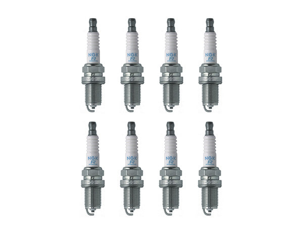NGK V-Power Spark Plugs (8) for 2009 F150 4.6 VIN W Half Step Colder