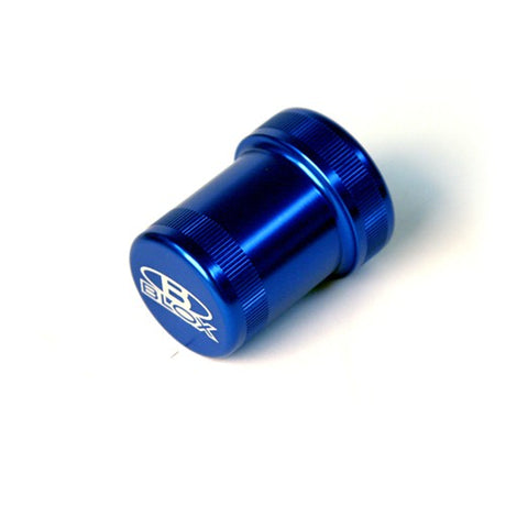 Blox SOLENOID COVER VTEC BILLET COVER Billet Honda VTEC Solenoid Cover - Small Anodized Blue