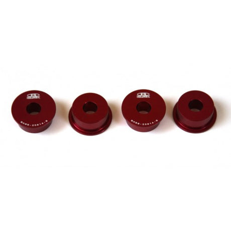 Blox STEERING RACK RIGID BUSHINGS S2000 S2000 Steering Rack Rigid Bushing Kit, Red Honda S2000, All