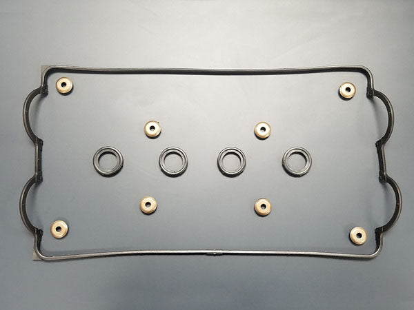 B16A B18C Valve Cover Gasket Kit with Spark Plugs Tube Seals and Grommets