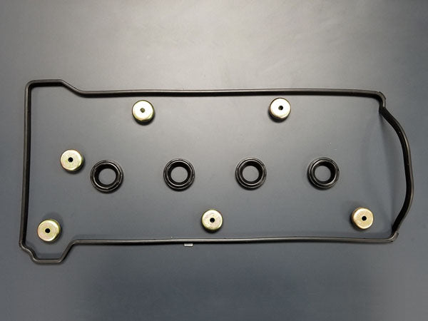 Aftermarket OE-Style K20 K24 Valve Cover Gasket Kit with Tube Seals & Grommets