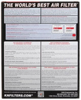 K&N 2016 Honda Civic L4-2.0L Replacement Drop In Air Filter